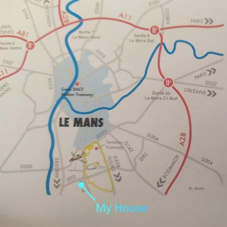 Chambres Le Mans 24 Heures Arnage Kültér fotó